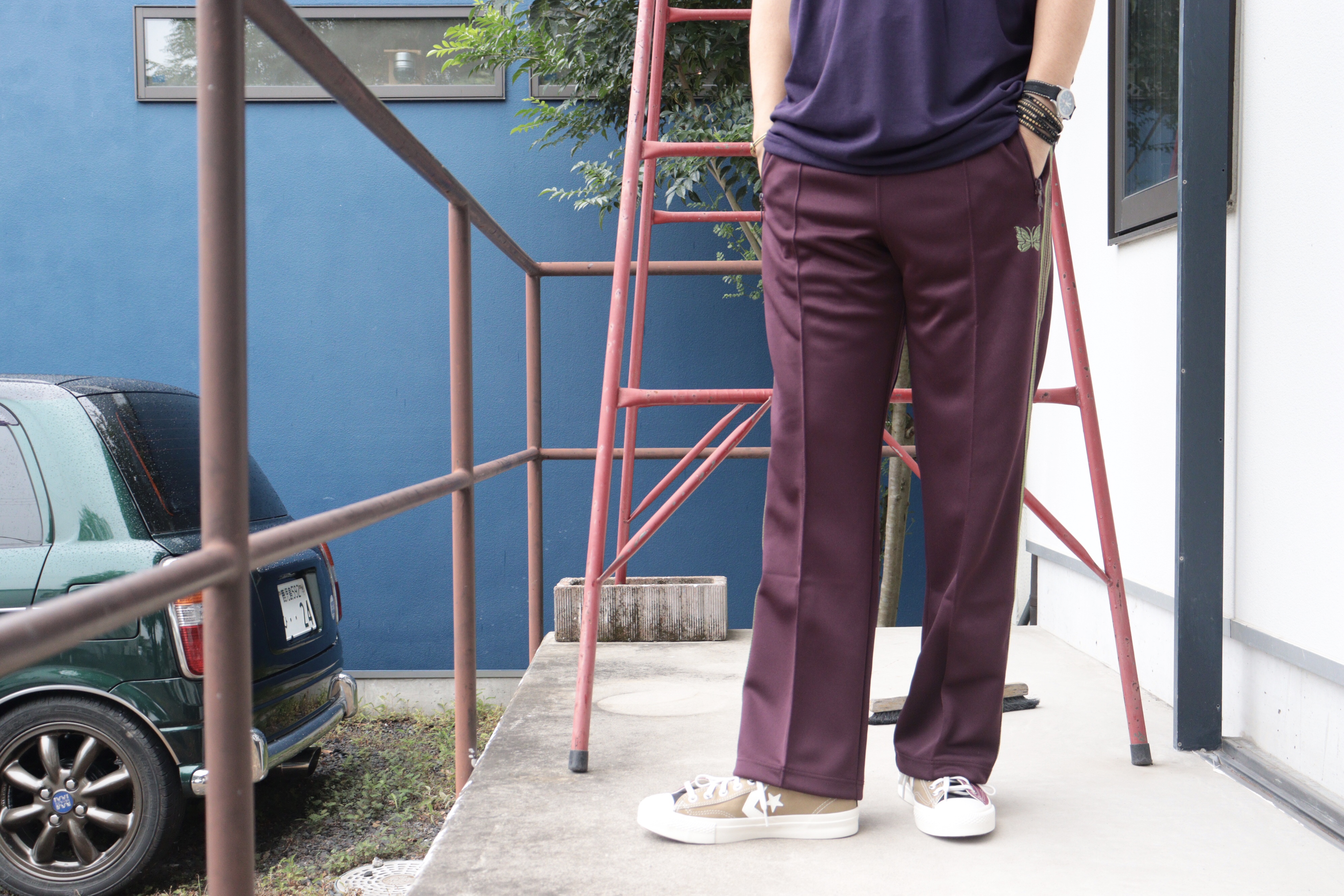 NEEDLES ニードルズ Track Pant – Poly Smooth JO222をアップ