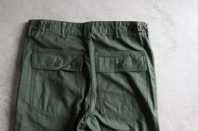 orSlow オアスロウ US ARMY FATIGUE PANTS アーミーファティーグ