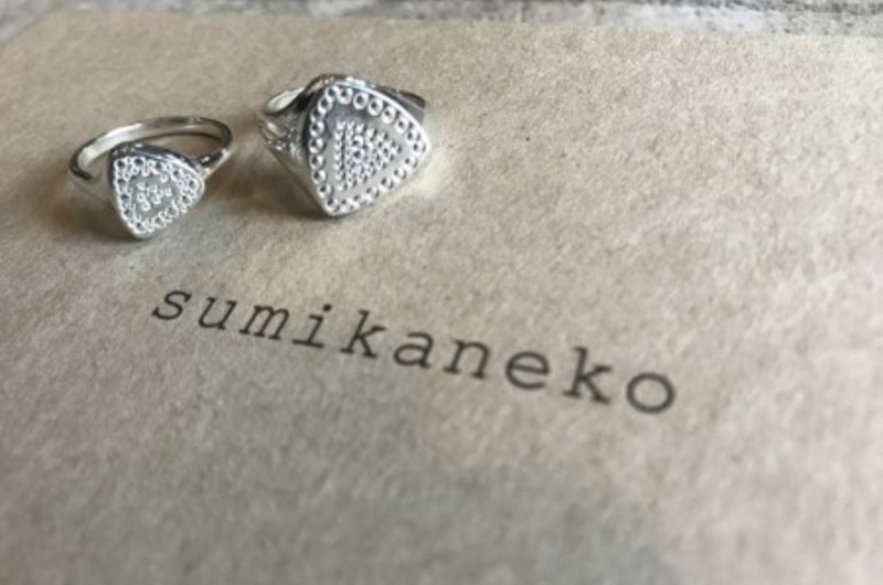 TOMORROWLAND sumikaneko シルバーブランチリング美品 SASKIA DIEZ Wire Degrade シルバーリング （リング