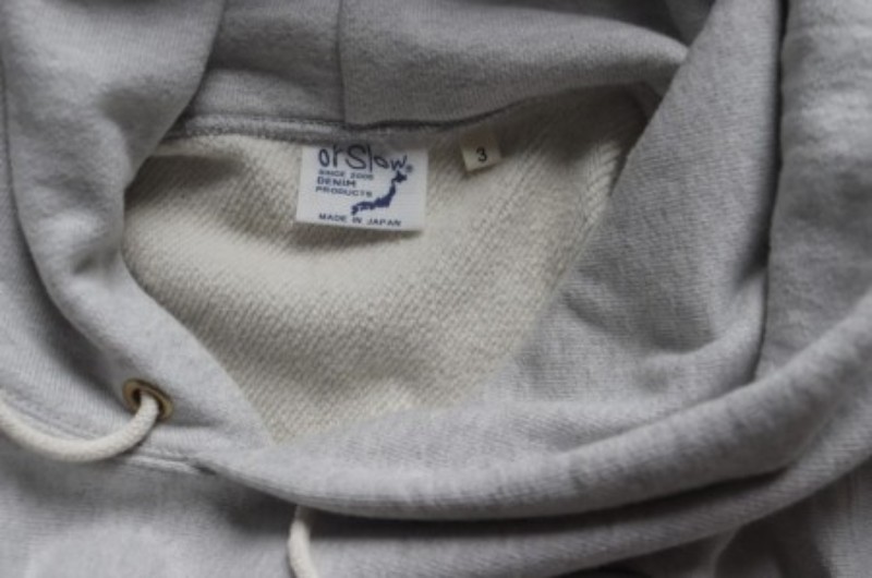 orSlow オアスロウ HEAVY WEIGHT VINTAGE HOODIE フーディー