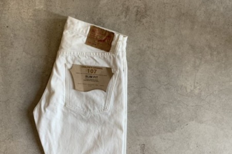 orSlow オアスロウ IVY FIT DENIM 107 white | セレクトショップ