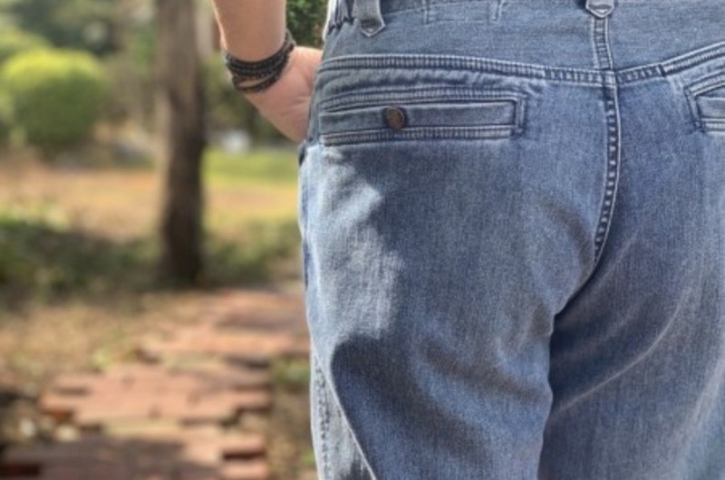 Blue Blue ブルーブルー エラスティッククロップドパンツ セレクトショップ通販 Mighty Works Online