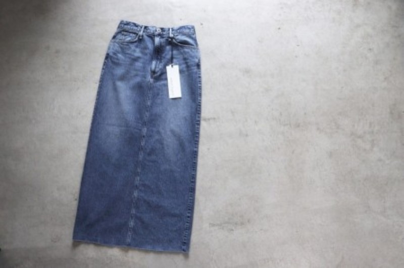 スカート upper hights THE HELENA 23 MARINE CUTOFF upper hights アッパーハイツ THE HERENA MARINECUTOFF スカート