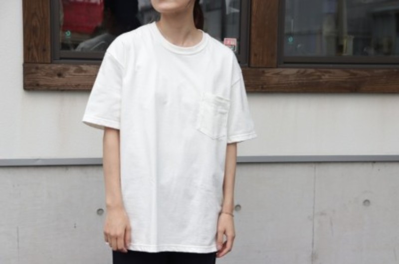orSlow オアスロウ POCKET T-SHIRT ポケット 半袖 刺繍 03-0017
