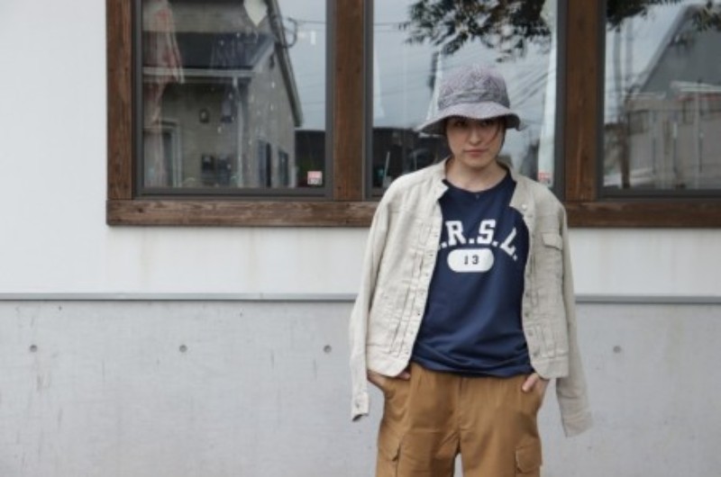 orSlow オアスロウ US.NAVY HAT ハット DENIM デニム ヒッコリー