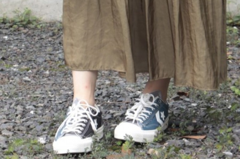 クラシック★Converse BREAKSTAR SK CV OX 白赤青 兼用 国内発送 クラシック☆Converse BREAKSTAR SK CV OX 白赤青 兼用 国内発送