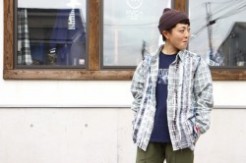 REBUILD BY NEEDLES ニードルス Flannel Ribbon Shirt