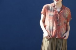 NEEDLES ニードルズ FRENCH SLEEVE BLOUSE-WOMEN KP083