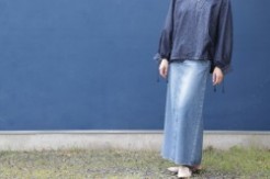 upper hights アッパーハイツ THE LAZY LAUREEN デニム スカート