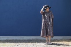 SOIL ソイル GATHERED DRESS ギャザードレス ワンピース NSL22063