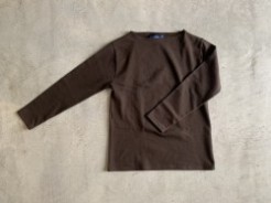 SAINT JAMES セントジェームス ウェッソン OUESSANT U A ブラウン