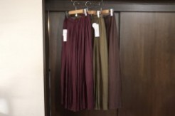 Doneeyu ドニーユ ヴィンテージサテンマキシスカート U-2750