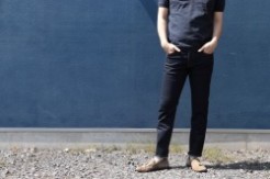 RED CARD レッドカード Rhythm Slim Tapered 72861-brns デニム