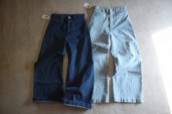 HOMES UNDERWEAR ストレッチデニム フレアワイドパンツ700081019