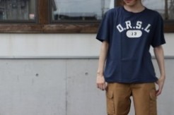 orSlow オアスロウ O.R.S.L 13 PRINT T-SHIRT プリントTシャツ