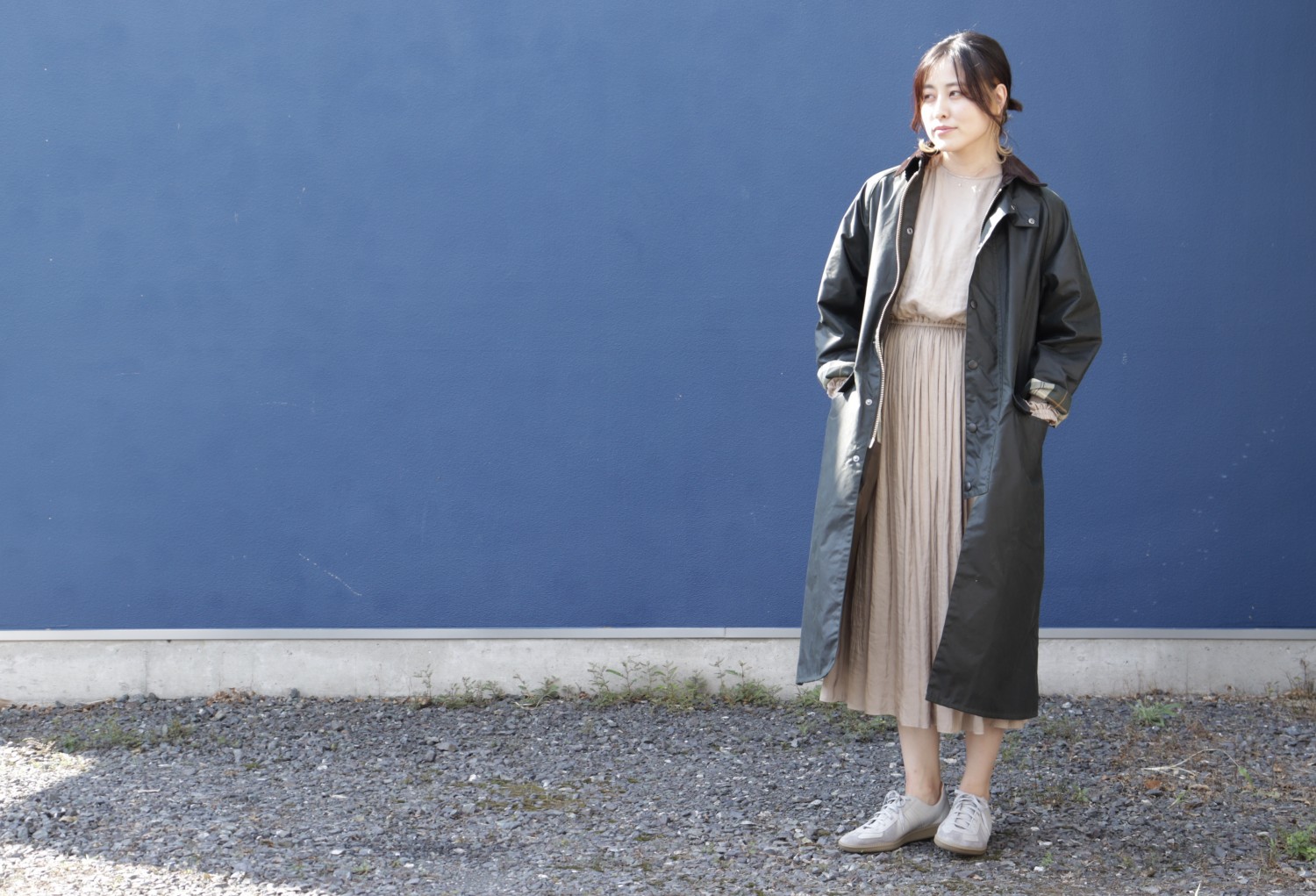 Barbour バブアー LADIES レディース BURGHLEY バーレー ロング丈