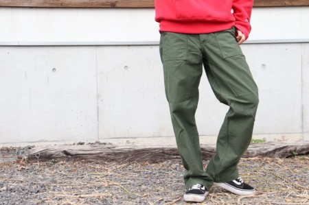 orSlow オアスロウ US ARMY FATIGUE PANTS アーミーファティーグパンツ