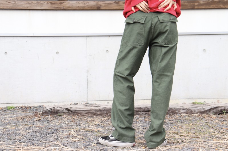 orSlow オアスロウ US ARMY FATIGUE PANTS アーミーファティーグパンツ