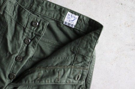 orSlow オアスロウ US ARMY FATIGUE PANTS アーミーファティーグパンツ