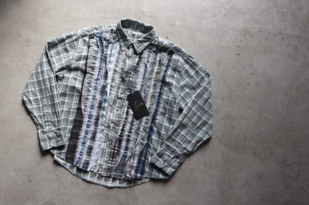 REBUILD BY NEEDLES ニードルス Flannel Ribbon Shirt