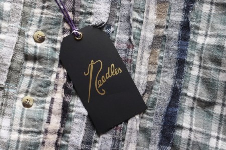 REBUILD BY NEEDLES ニードルス Flannel Ribbon Shirt