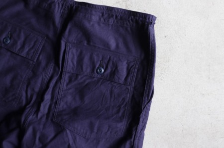 NEEDLES ニードルズ STRING FATIGUE PANT - BACK SATEEN