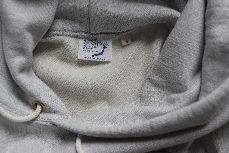 orSlow オアスロウ HEAVY WEIGHT VINTAGE HOODIE フーディー