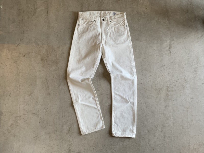 orSlow オアスロウ IVY FIT DENIM 107 white