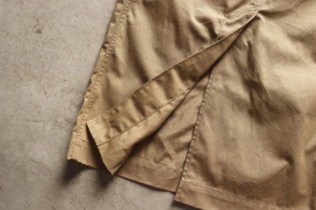 upper hights アッパーハイツ THE OFFICER SKIRT チノスカート ARMY