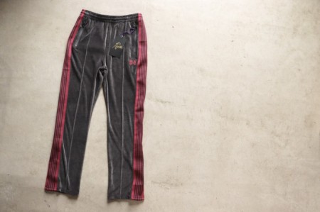 NEEDLES ニードルズ NARROW TRACK PANT - C/PE Velour ベロア