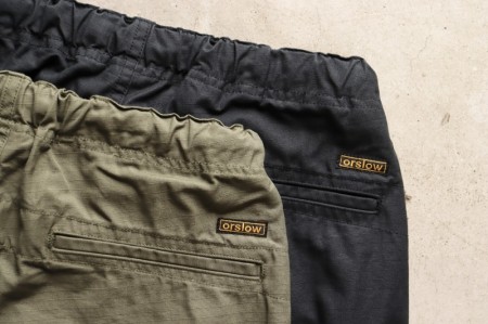 orSlow オアスロウ NEW YORKER リップストップ イージーパンツ 03-1002