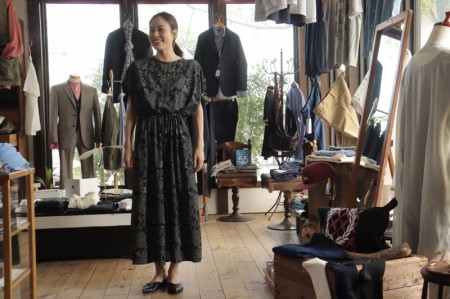 orSlow オアスロウ OLD JAPANESE FLOWER PRINT DRESS ドレス