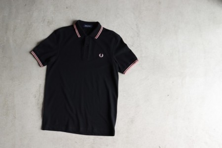 FRED PERRY フレッドペリー TWIN TIPPED SHIRT ポロシャツ M3600