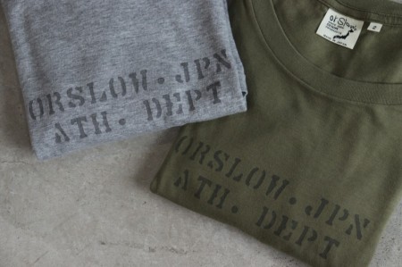 orSlow オアスロウ ORSLOW JPN A.D.PRINT Tシャツ プリント