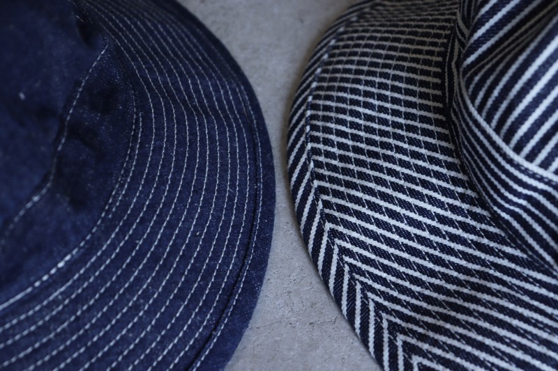 orSlow オアスロウ US.NAVY HAT ハット DENIM デニム ヒッコリー Mサイズ