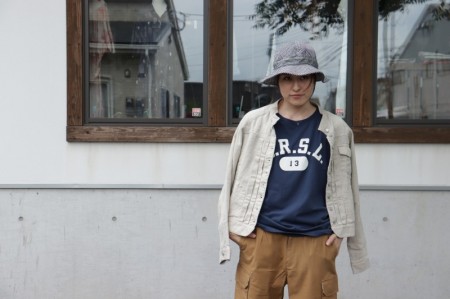 orSlow オアスロウ US.NAVY HAT ハット DENIM デニム ヒッコリー Mサイズ