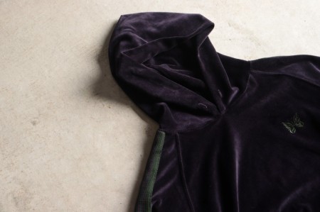 NEEDLES ニードルズTrack Hoody-C/Pe Velour JO228