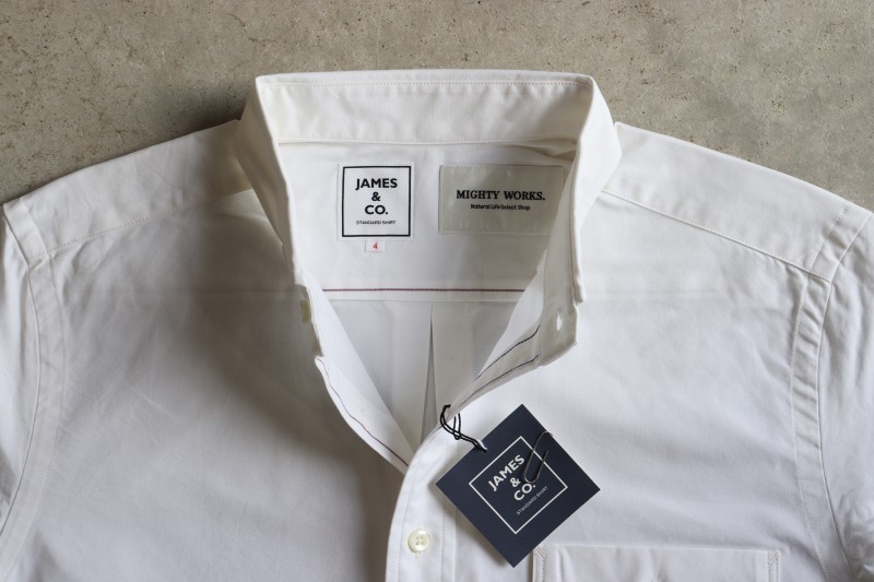 JAMES&CO STANDARD SHIRT × マイティワークス コラボシャツ